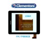 VETRO TOUCH SCREEN CLEMENTONI CLEMPAD XL 13664 ver 2013 FPC-TP080028(881)-01 8 Pollici Nero