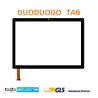 VETRO TOUCH SCREEN DUODUOGO TAB SCHERMO NERO