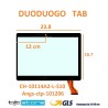 VETRO TOUCH SCREEN DUODUOGO TABLET FLAT Angs-ctp-101206 SCHERMO NERO