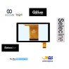 VETRO TOUCH SCREEN Goclever GO Quantum Qilive Selecline Auchan FM103301KA 10 Pollici Nero