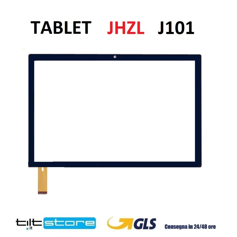 VETRO TOUCH SCREEN JHZL J101 SCHERMO NERO