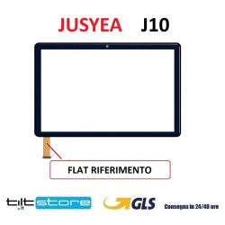 VETRO TOUCH SCREEN JUSYEA J10 SCHERMO NERO