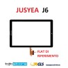 VETRO TOUCH SCREEN JUSYEA J6 SCHERMO NERO CON BIADESIVO