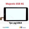VETRO TOUCH SCREEN Majestic 658 4G HSCP-746B (801)-8-v.0 fpc-pg1064 TAB 658 4G NERO