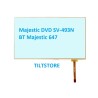 VETRO TOUCH SCREEN Majestic DVD SV-493N BT Majestic 647 10mm*16,4mm 7 Pollici