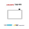 VETRO TOUCH SCREEN MAJESTIC TAB 493 WJ695-FPC BIANCO