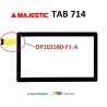 VETRO TOUCH SCREEN MAJESTIC TAB 714 4g NERO
