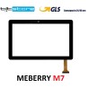 VETRO TOUCH SCREEN MEBERRY M7 SCHERMO NERO CON BIADESIVO