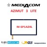 VETRO TOUCH SCREEN MEDIACOM AZIMUT 3 LITE M-SP1AZ4L SCHERMO NERO