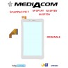 VETRO TOUCH SCREEN MEDIACOM M-SP7BY SMARTPAD IYO ORIGINALE BIANCO