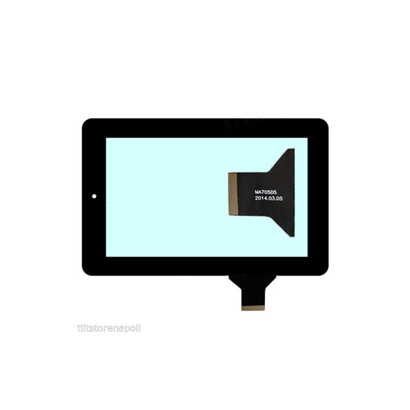VETRO TOUCH SCREEN MEDIACOM MA705D5 mod mp740gos Nero