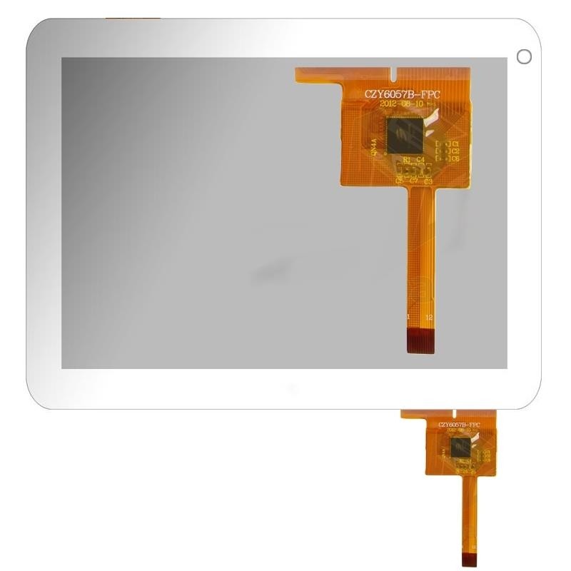 VETRO TOUCH SCREEN MEDIACOM SmartPad 875 CZY6057B-FPC Bianco
