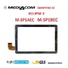 VETRO TOUCH SCREEN MEDIACOM SMARTPAD IYO 10 ECLIPSE 2 M-SP1AEC M-SP1BEC SCHERMO NERO