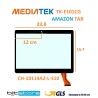 VETRO TOUCH SCREEN MEDIATEK TK-E101GC FLAT CH-10114A2 SCHERMO NERO