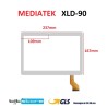 VETRO TOUCH SCREEN MEDIATEK XLD-90 SCHERMO BIANCO