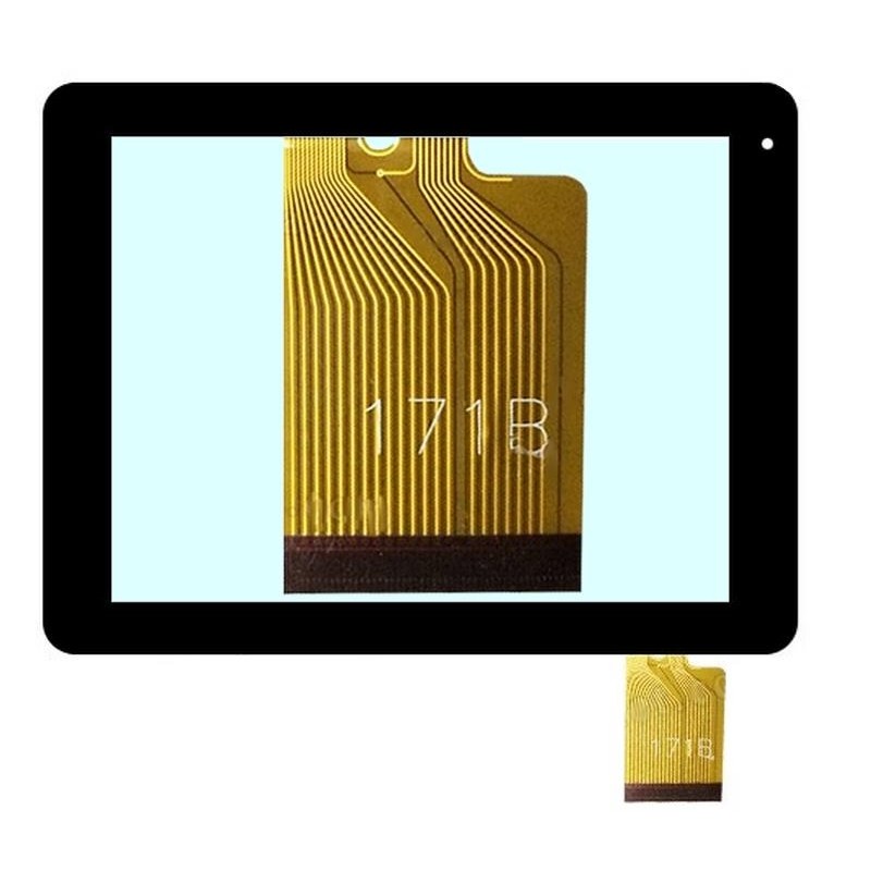 VETRO TOUCH SCREEN Nordmende ND-R800W 8 Pollici Nero