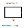 VETRO TOUCH SCREEN TABLET 10,1 GOODTEL G2 SCHERMO NERO COMPLETO DI BIADESIVO