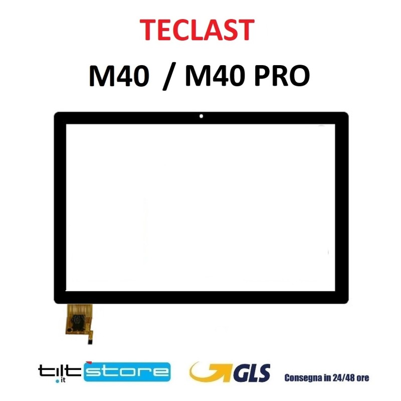 VETRO TOUCH SCREEN TECLAST M40 / M40 PRO ( TLA007 ) SCHERMO NERO