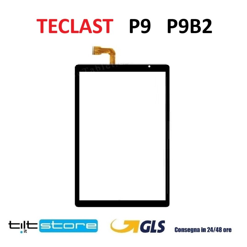 VETRO TOUCH SCREEN TECLAST P9 P9B2 TABLET SCHERMO NERO