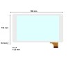 VETRO TOUCH SCREEN TODAY FPC-TP070215 Estar beauty NERO