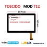 VETRO TOUCH SCREEN TOSCIDO T12 SCHERMO NERO