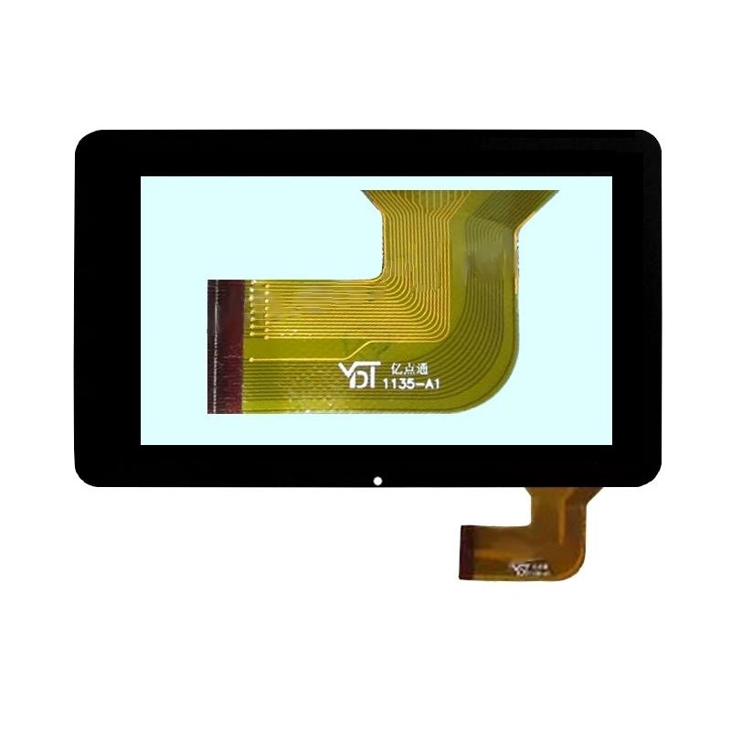 VETRO TOUCH SCREEN VETRO FLAT YDT1135-A1 7 Pollici Nero