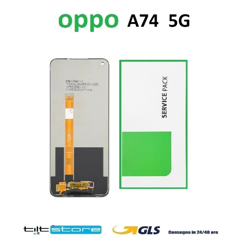 DISPLAY LCD OPPO A74 5G CPH2263 VETRO TOUCH SCREEN SCHERMO