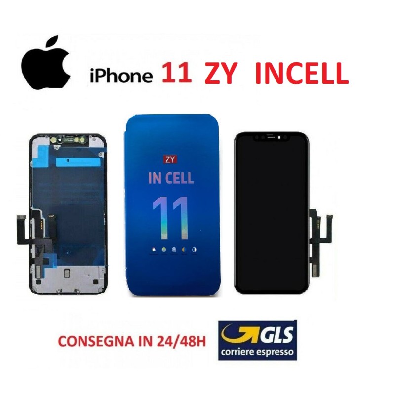 DISPLAY LCD IPHONE 11 INCELL ZY LTPS FHD IC Intercambiabile