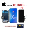 DISPLAY LCD IPHONE XR ZY INCELL APPLE SCHERMO VETRO NERO