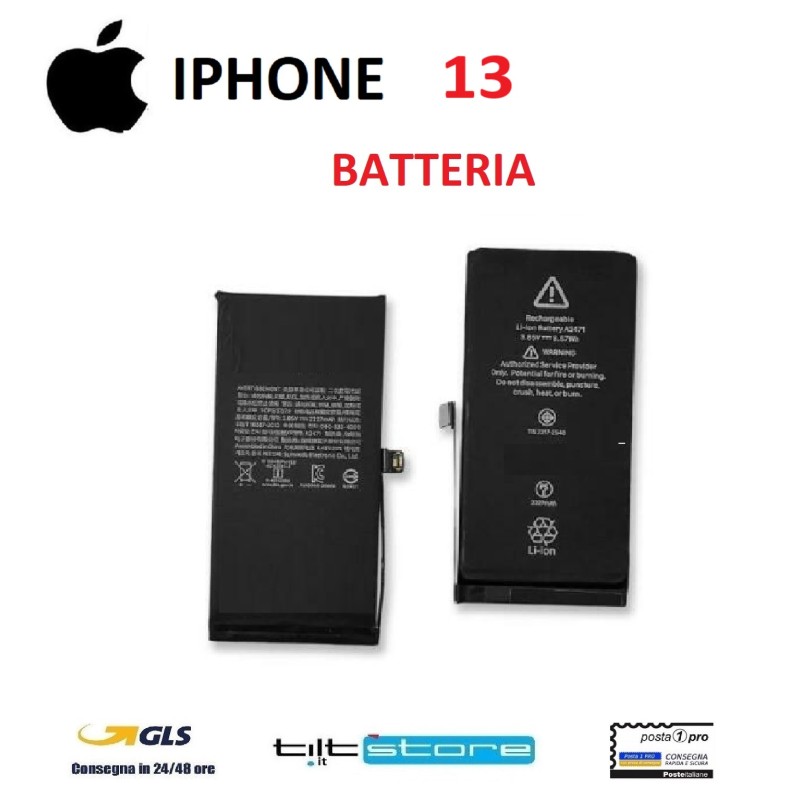 BATTERIA PER IPHONE 13 OEM COMPATIBILE