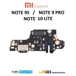 CONNETTORE RICARICA XIAOMI REDMI NOTE 9S / NOTE 9 PRO MICROFONO DOCK TYPE C DI CARICA