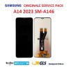 DISPLAY LCD SAMSUNG A14 5G 2023 SM A146M/DS A146B A146 NO FRAME SERVICE PACK SCHERMO NERO