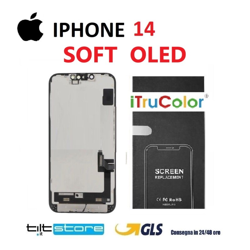DISPLAY LCD IPHONE 14 OLED SOFT iTruColor FHD+
