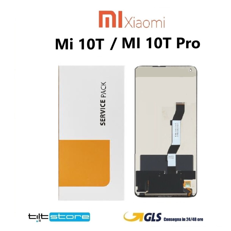DISPLAY LCD XIAOMI Mi 10T M2007J3SG / MI 10T Pro M2007J3SY/ REDMI K30S M2007J3SC SCHERMO OEM SERVICE PACK