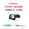 SUONERIA IPHONE 12 / 12 PRO ALTOPARLANTE SPEAKER INFERIORE