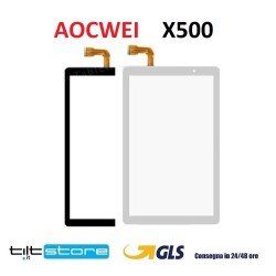 VETRO TOUCH SCREEN AOCWEI X500 TABLET SCHERMO NERO o BIANCO