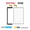VETRO TOUCH SCREEN AOCWEI X500 TABLET SCHERMO NERO o BIANCO