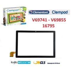 VETRO TOUCH SCREEN CLEMENTONI CLEMPAD REVOLUTION V69741 V69855 - 16795 - Clempad Tablet