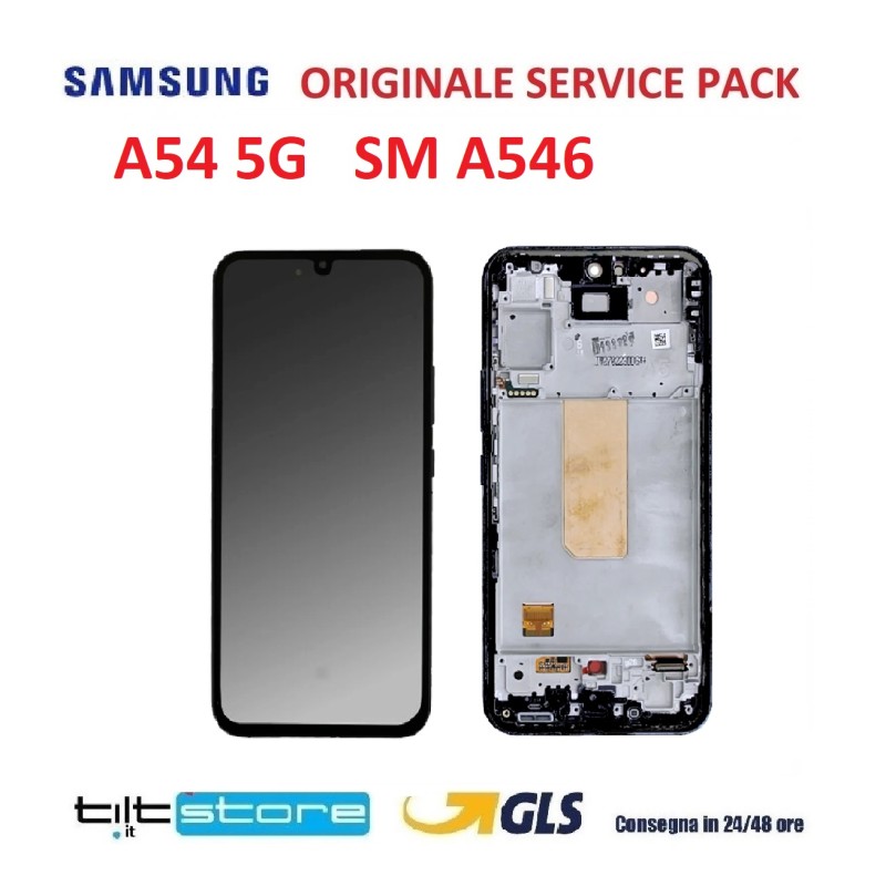 DISPLAY LCD SAMSUNG A54 5G SM A546 A54 BIANCO ORIGINALE SERVICE PACK