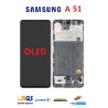 DISPLAY LCD SAMSUNG A51 SM A515 SCHERMO OLED CON FRAME