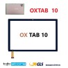 VETRO TOUCH SCREEN OXTAB 10 OX TAB 10 SCHERMO NERO