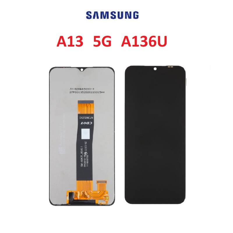 DISPLAY LCD SAMSUNG A13 5G A136U A136 SERVICE PACK SCHERMO NO FRAME COMPATIBILE A047F