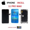DISPLAY LCD IPHONE 11 PRO MAX INCELL ZY APPLE SCHERMO VETRO NERO