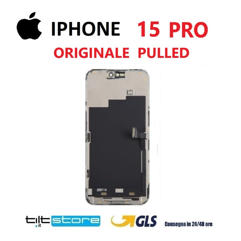 DISPLAY LCD IPHONE 15 PRO ORIGINALE PULLED GRADO B