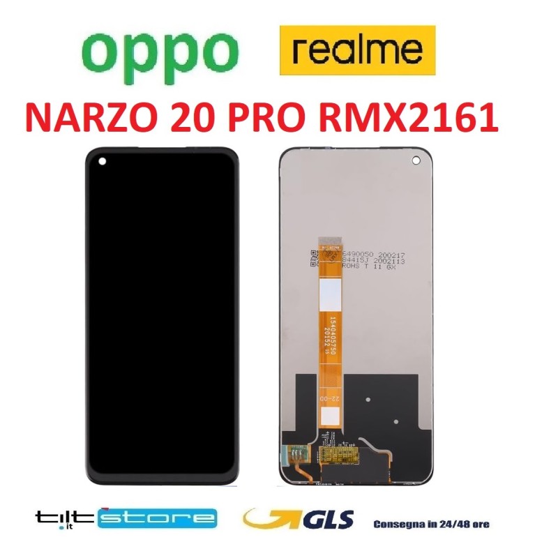 DISPLAY LCD OPPO REALME NARZO 20 PRO RMX2161 SCHERMO SERVICE BULK