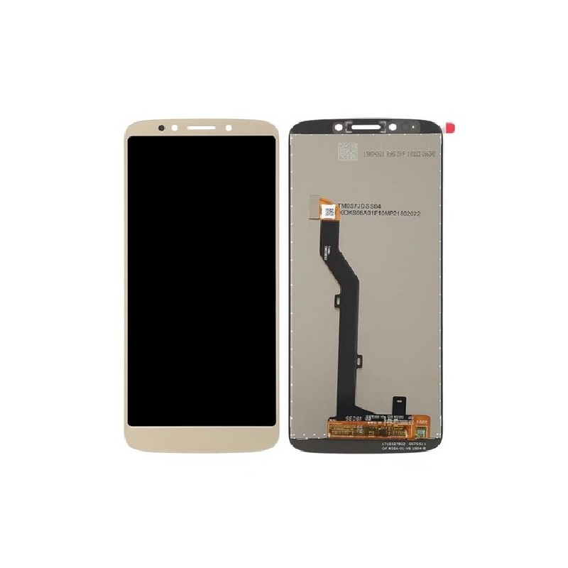 DISPLAY LCD PER LENOVO MOTO G6 PLAY XT1922 COMPATIBILE GOLD ORO