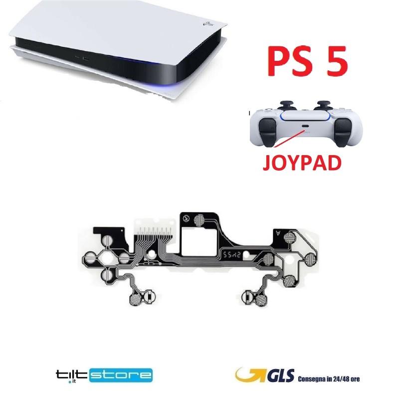 FLAT CIRCUITO TASTIERA INTERNA BDM-030 CONTROLLER JOYSTICK PLAYSTATION PS5