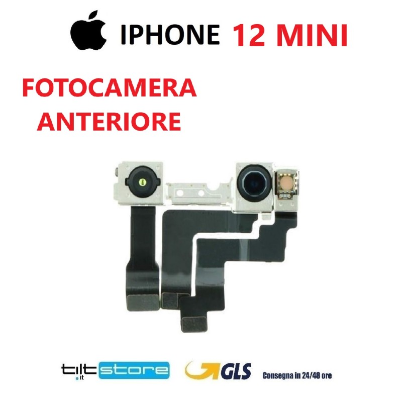 FOTOCAMERA ANTERIORE IPHONE 12 MINI ORIGINALE PULLED