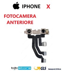 FOTOCAMERA ANTERIORE IPHONE X ORIGINALE PULLED