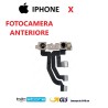 FOTOCAMERA ANTERIORE IPHONE X ORIGINALE PULLED